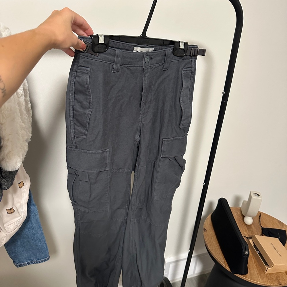 TNA Charcoal Cargo Pants